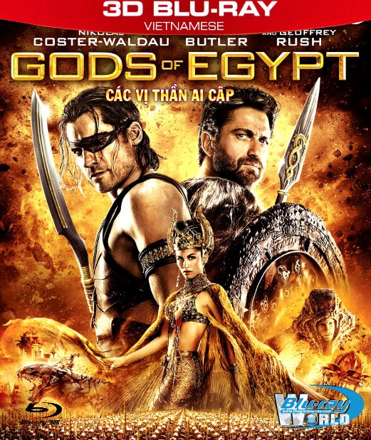 Z177.Gods of Egypt 2016 - CÁC VỊ THẦN AI CẬP 3D50G (DTS - HD MA 5.1)